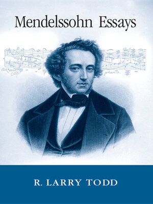 cover image of Mendelssohn Essays